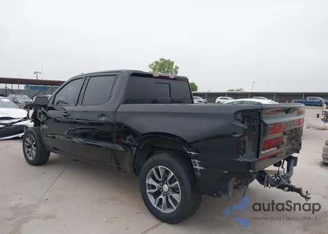 2021 Chevrolet Silverado 1500 2Wd Short Bed Lt из США, поврежденный, VIN 3GCPWCETXMG128118